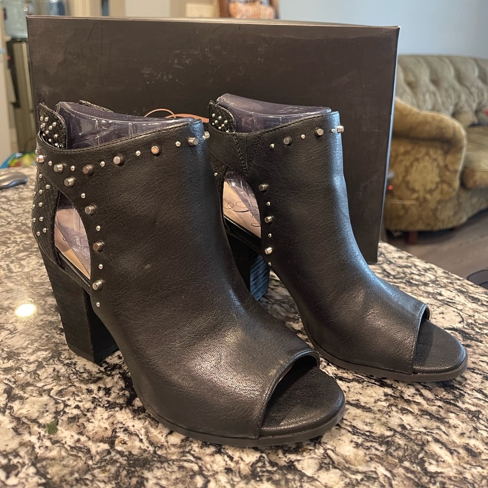 Fergie Peep Toe Heels